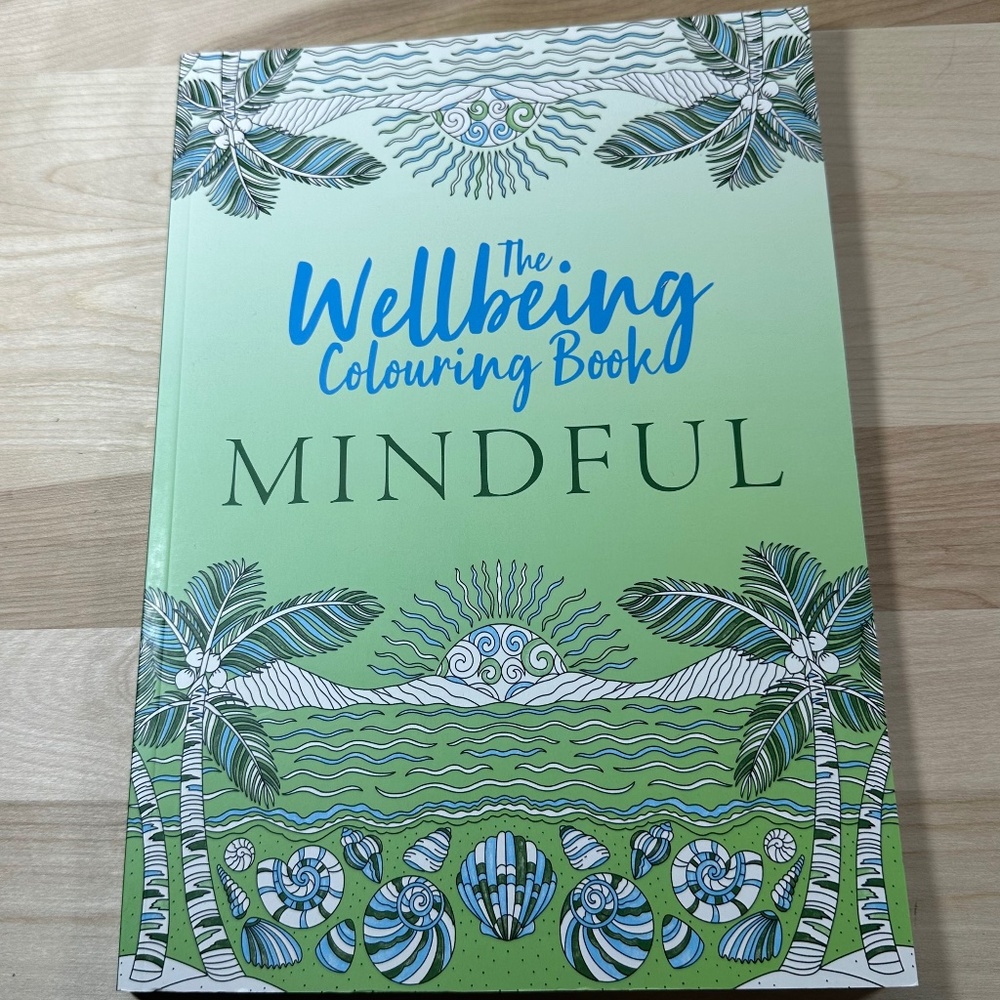 MINDFUL The Wellbeing Colouring Book NEW condition